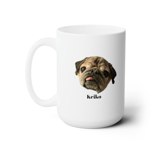 Keiko Pet This Pug Mug