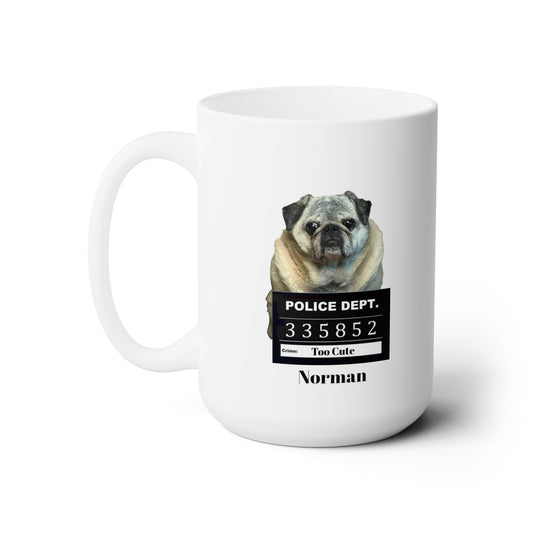 Norman Pug Mug